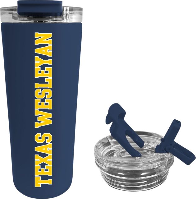 Texas Wesleyan University 24 oz. 2-in-1 Tumbler