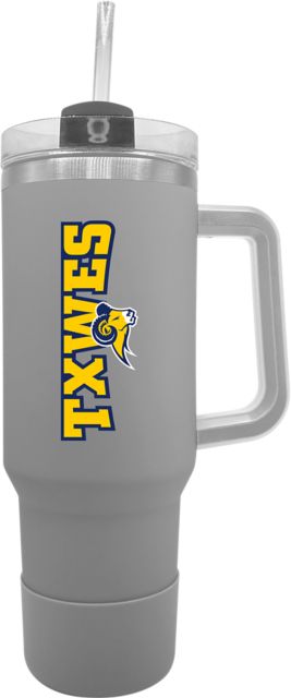 Texas Wesleyan University 40 oz. Straw Tumbler