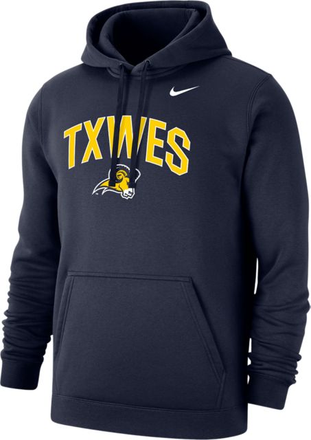 Texas Wesleyan University Rams Hooded Pullover Fleece Sweatshirt
