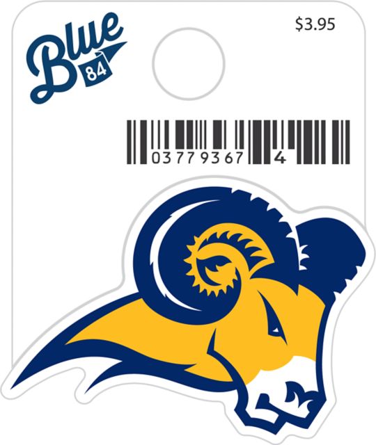 Texas Wesleyan University Rams Mini Sticker