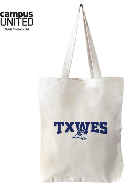 Texas Wesleyan University Rams Campus Tote Bag