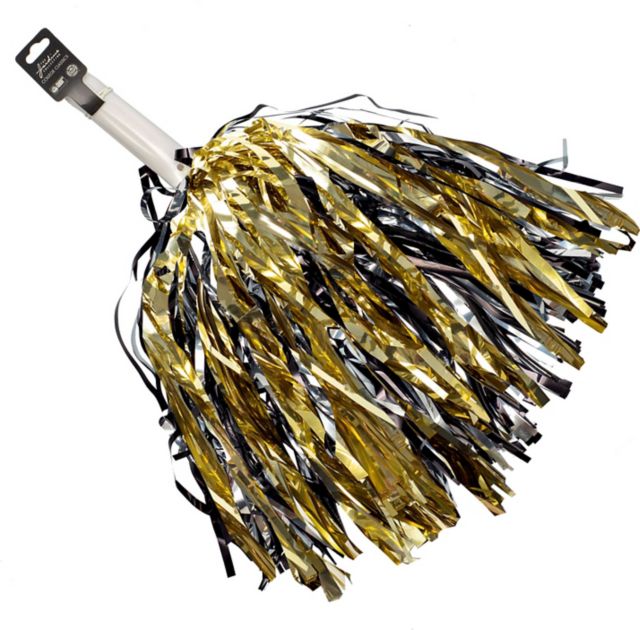 Bowie State University Short Stick Shimmer Pom