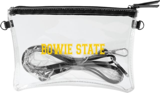 Bowie State University Clear Crossbody Bag