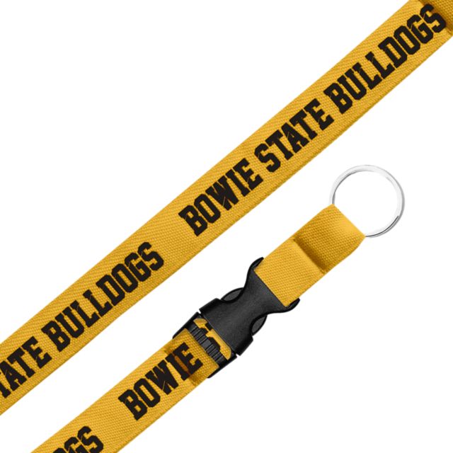 Bowie State University 3/4'' Woven Lanyard