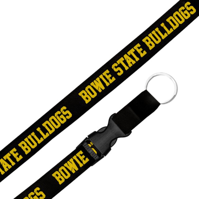 Bowie State University 3/4'' Woven Lanyard
