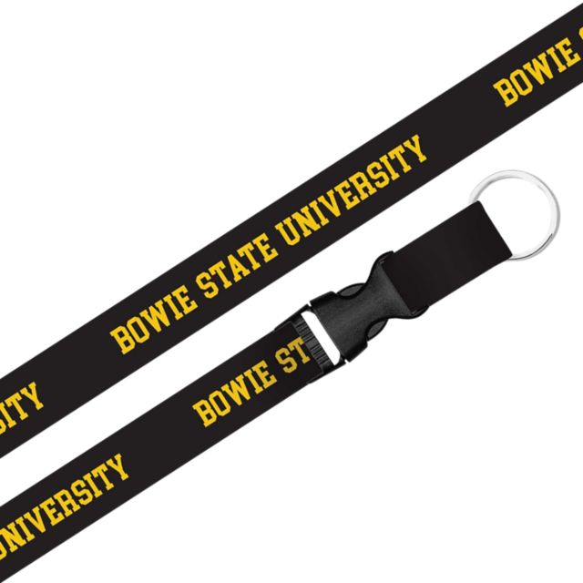 Bowie State University Lanyard with Buckle