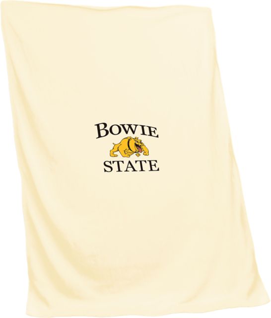 Bowie State University 84x54 Bulldogs Sweatshirt Blanket