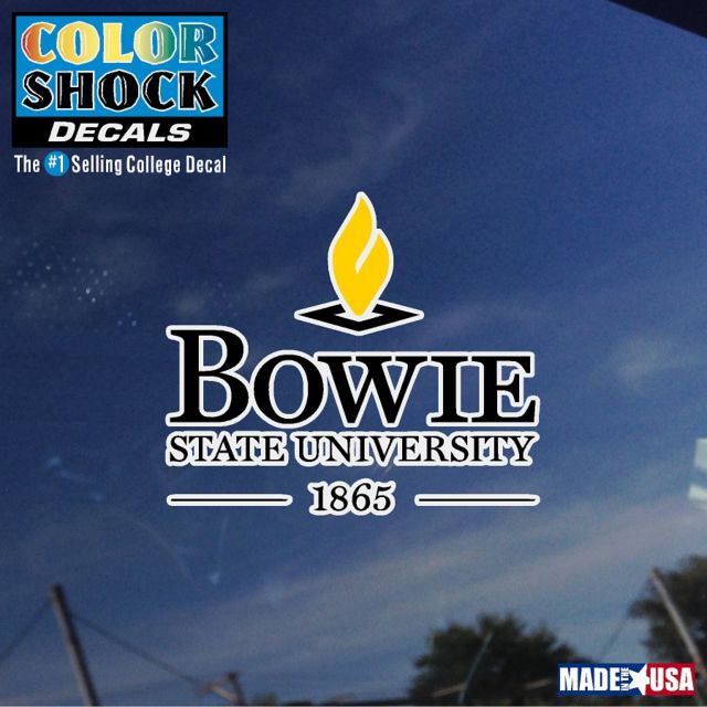 Bowie State University Decal Alternate