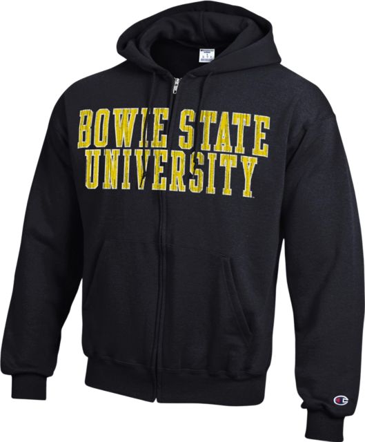 Bowie State University Full-Zip Hooded Sweatshirt
