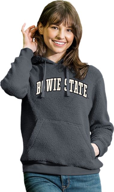 Bowie State University Women's Sherpa Hooded Sweatshirt