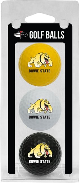 Bowie State University 3 Pack Golf Ball