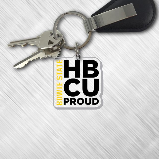 Bowie State University Keychain
