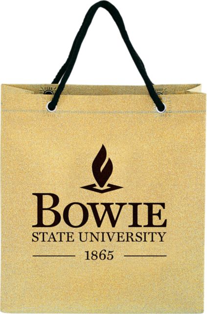Bowie State University 9'' x 10 '' Gift Bag