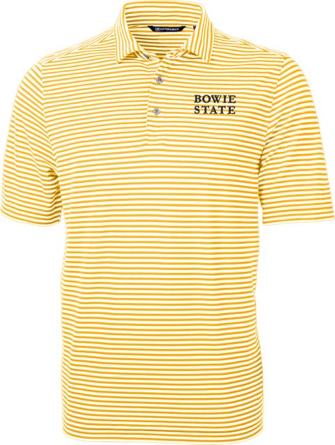 Bowie State University Striped Eco Polo