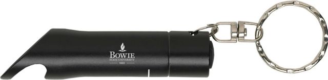 Bowie State University Keychain with Bottle Opener Flashlite