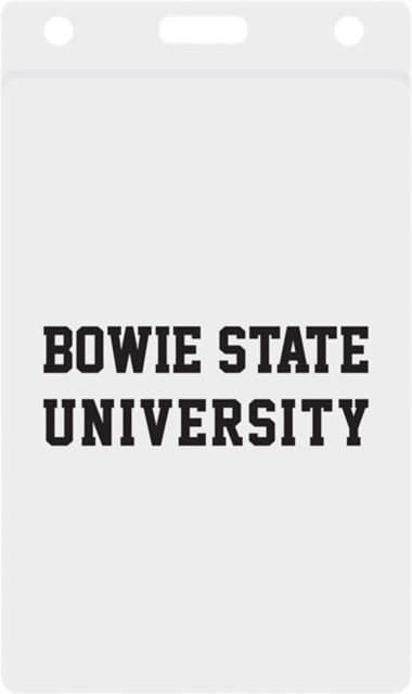 Bowie State University Thumb Notch Card Guard