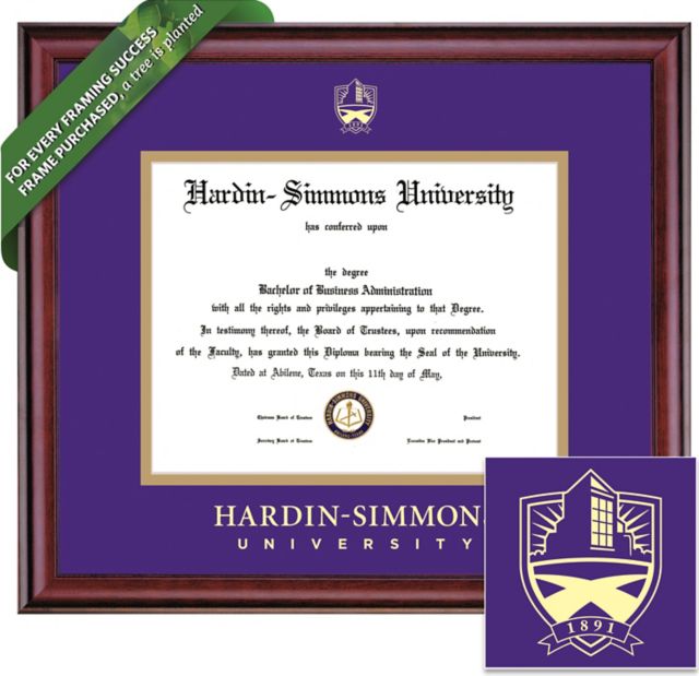 Hardin-Simmons University 8.5'' x 11'' Classic Diploma Frame