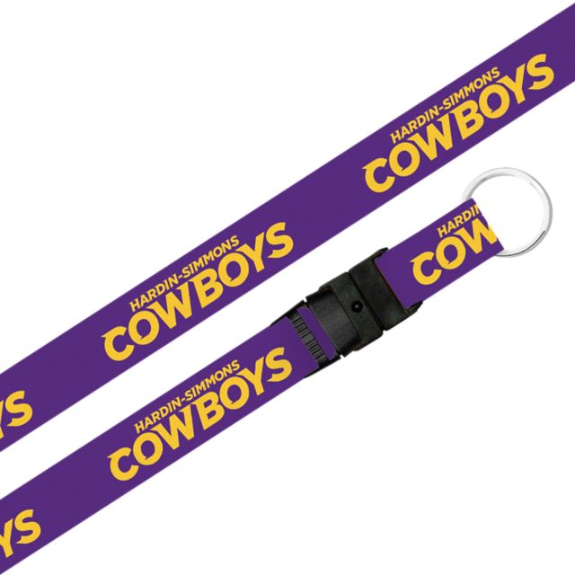 Hardin-Simmons University Cowboys Lanyard with Buckle