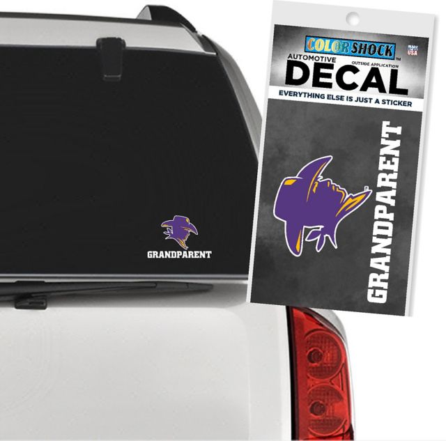 Hardin-Simmons University Cowboys Grandparent Decal