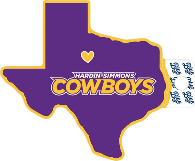 Hardin-Simmons University Full Size Sticker