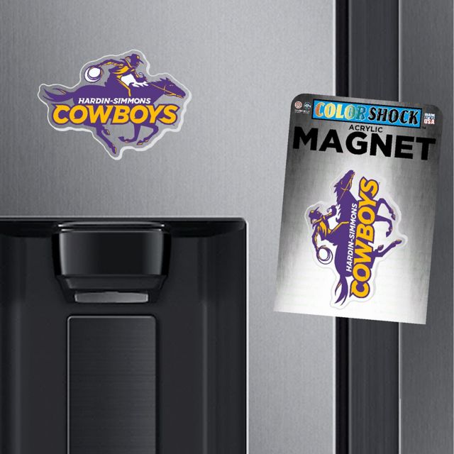 Hardin-Simmons University Cowboys 7" Magnet