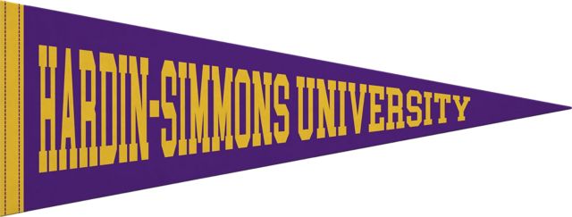 Hardin-Simmons University 9x24 Pennant