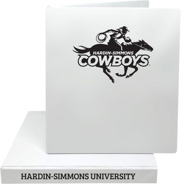 Hardin-Simmons University 1'' Vinyl Binder