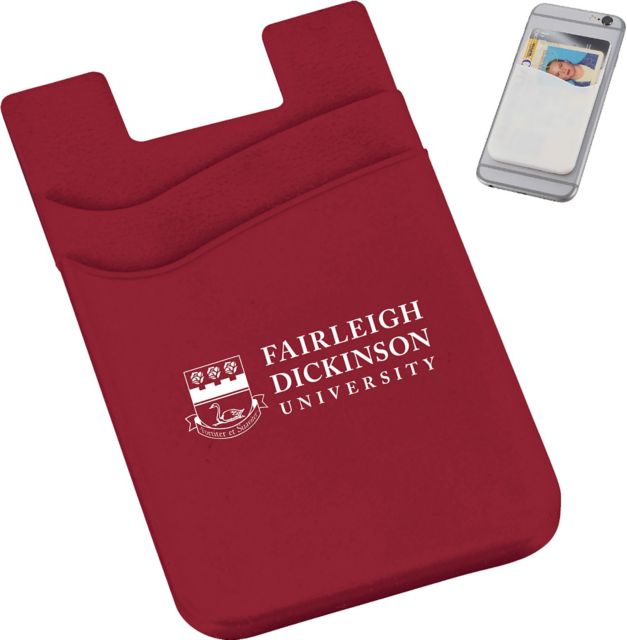 Fairleigh Dickinson University Silicone Card Wallet