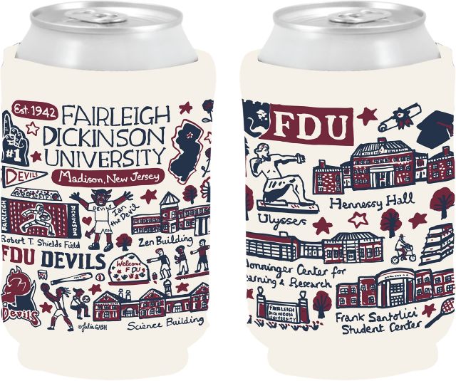 Fairleigh Dickinson University Julia Gash Can Coozie