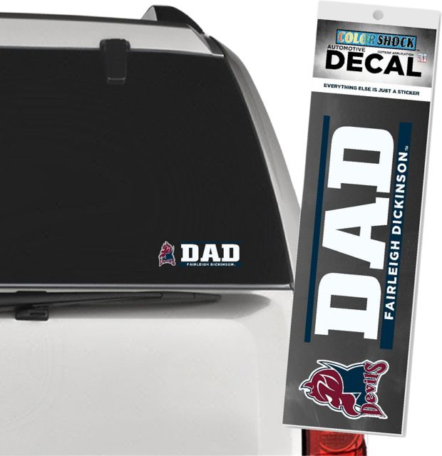 Fairleigh Dickinson University Devils Dad Decal