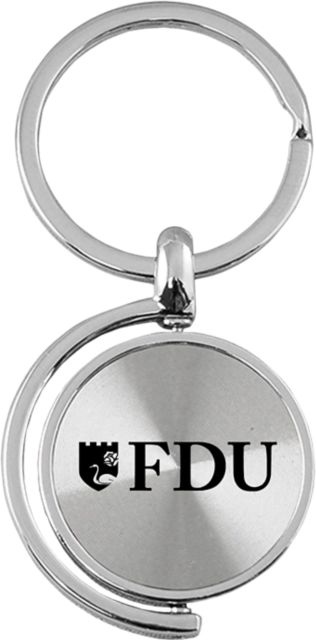 Fairleigh Dickinson University Spinner Key Tag