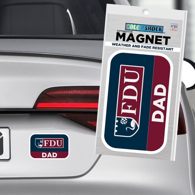 Fairleigh Dickinson University 4" x 4" Dad Magnet