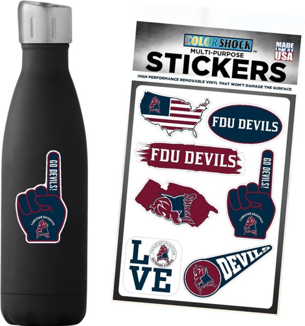 Fairleigh Dickinson University 7.5'' x 7.5'' Sticker Sheet