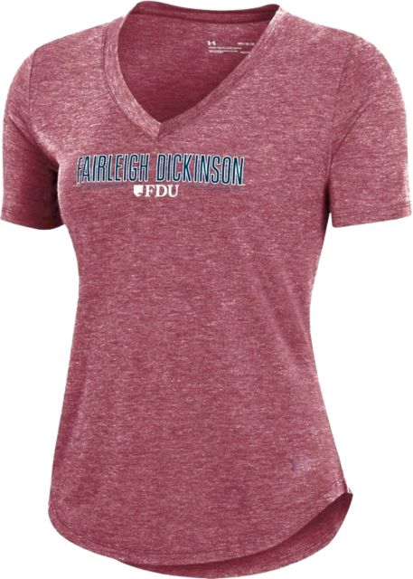 Fairleigh Dickinson University Women's Breezy V-Neck Short Sleeve T-Shirt