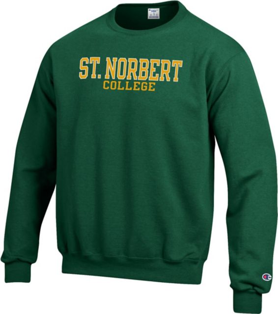 Dark green college online sweatshirt