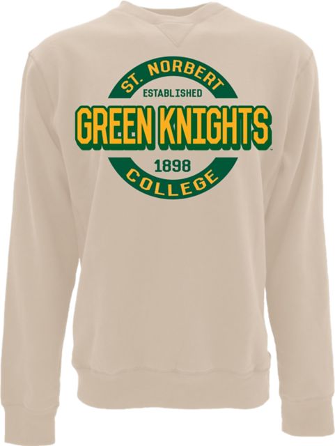 St. Norbert College Sanded Crewneck Sweatshirt: Saint Norbert College