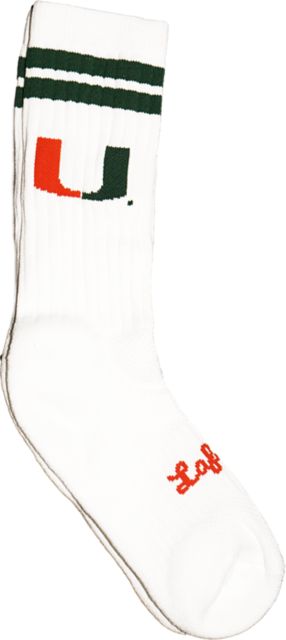 University of Miami Socks