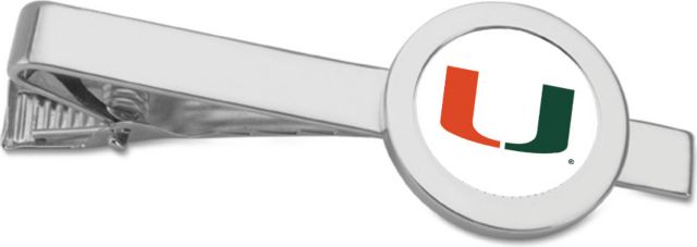 CSI Silver Tie Bar With Colored Medallian - ONLINE ONLY