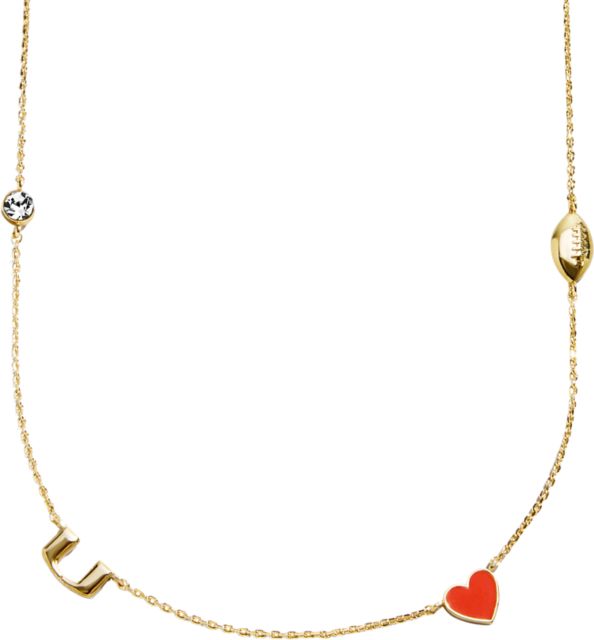 University of Miami Delicate Necklace