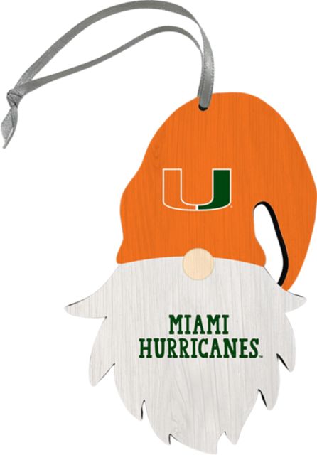 University of Miami Hurricanes Ornament