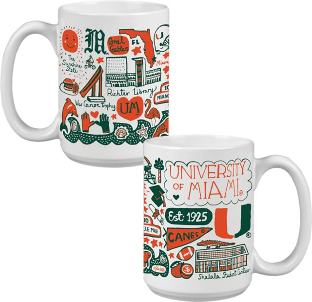 University of Miami Julia Gash 15 oz. Mug