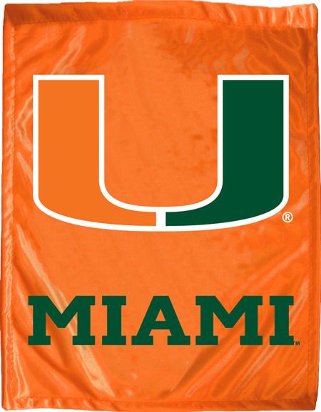 University of Miami Garden Flag