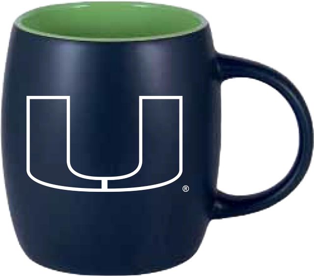 University of Miami 12 oz. Robusto Mug
