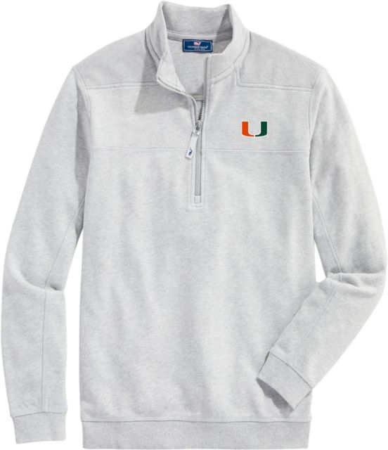 University of Miami Shep Shirt 1/4 Zip