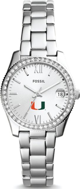 Fossil Scarlette Mini Three-Hand Date Stainless Steel Watch - ONLINE ONLY