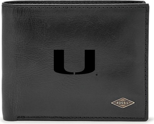 Fossil Leather Ryan RFID Passcase - Black - ONLINE ONLY