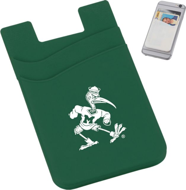 University of Miami Hurricanes Silicone Card Wallet