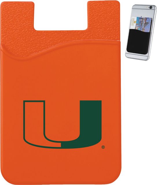 University of Miami Hurricanes Retractable Badge Reel Orange