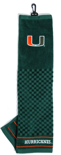 University of Miami Golf Towel