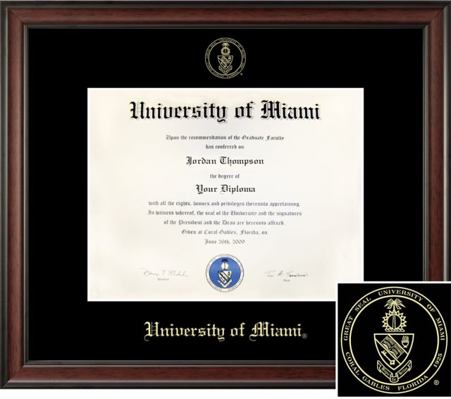 Church Hill Classics, Studio Diploma Frame; 8.5x11 H Bachelors - ONLINE ONLY